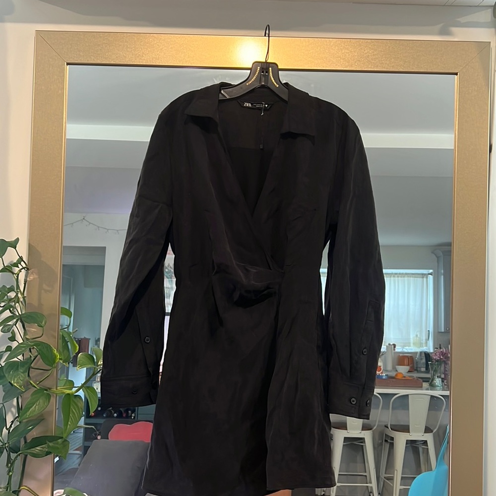 Zara Wrap Dress NWT